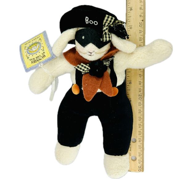 Bunnies by the Bay Sweet Buns PUNKIN & BOO 1999 Limited Edition Halloween - Picture 10 of 11